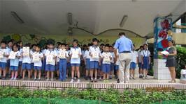 建安國小100學年度下學期模範生頒獎